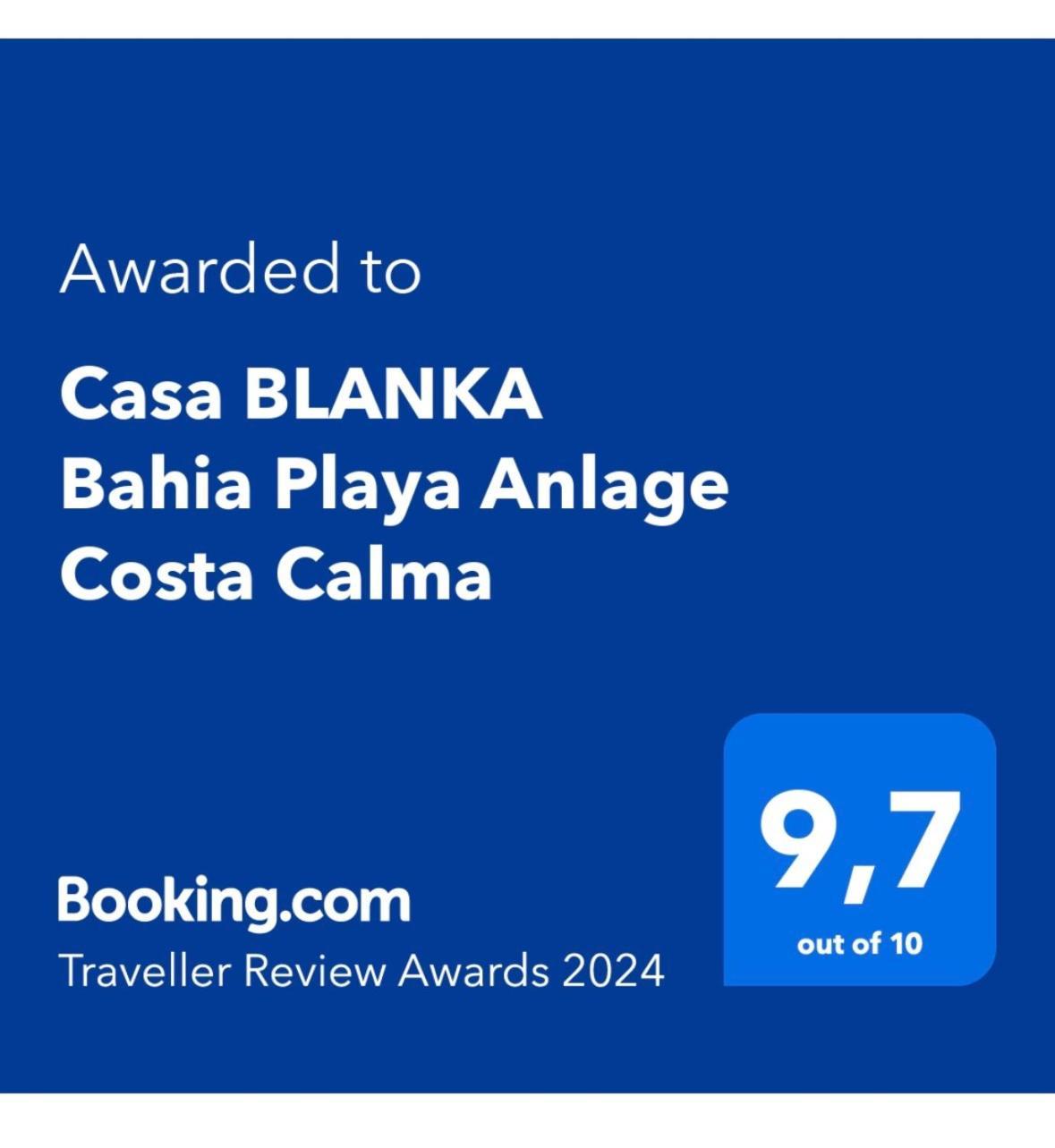 Casa Blanka Bahia Playa Anlage Costa Calmaアパートメント エクステリア 写真